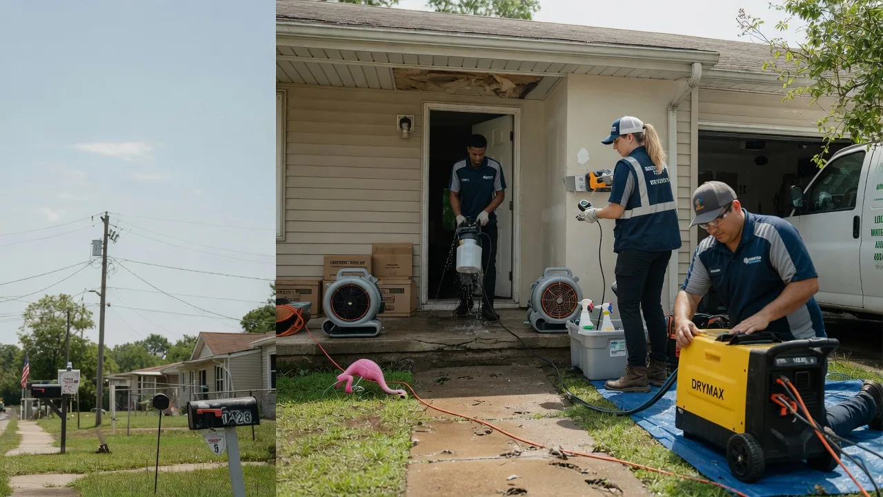 Storm Damage Water Removal in Lebanon, KS near me